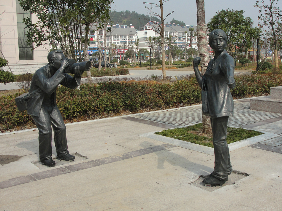 public garden sculpture series
