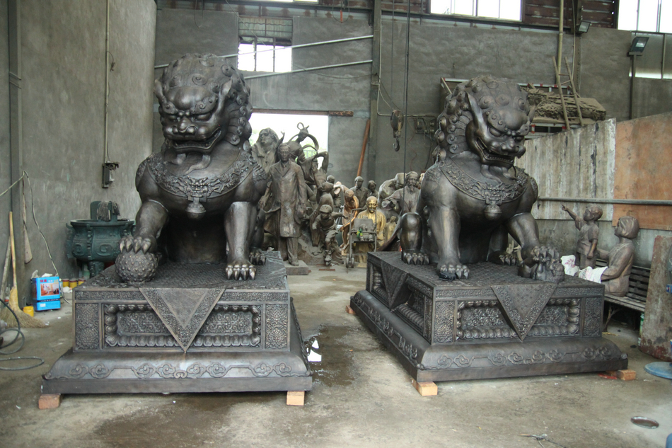 auspicious beast sculpture series
